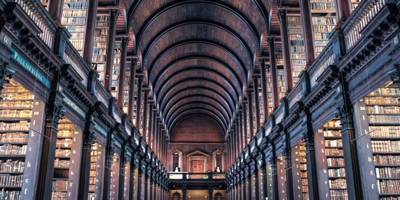 Biblioteca del Trinity College en Dublín